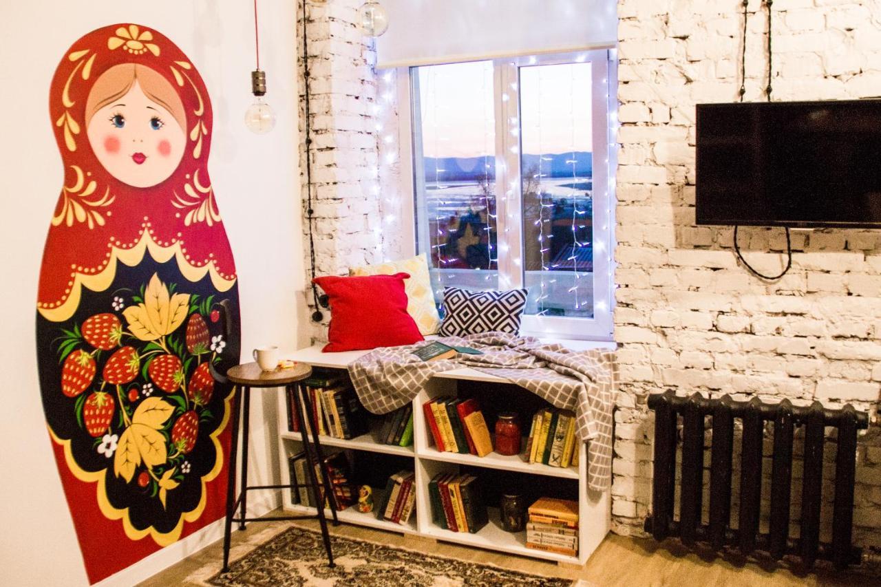Matryoshka Apartment Chabarovsk Exteriör bild
